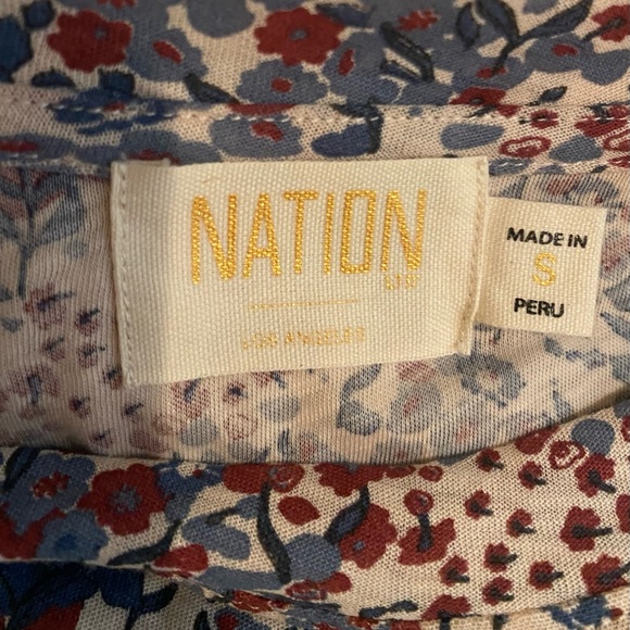 Nation Los Angeles multi-colored dress - size small! - Picture 3 of 4